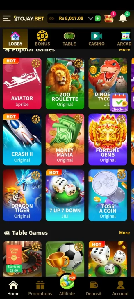 2JBet Game 